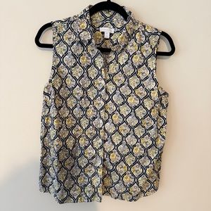 Charter Club Tailored-Fit Sleeveless Top